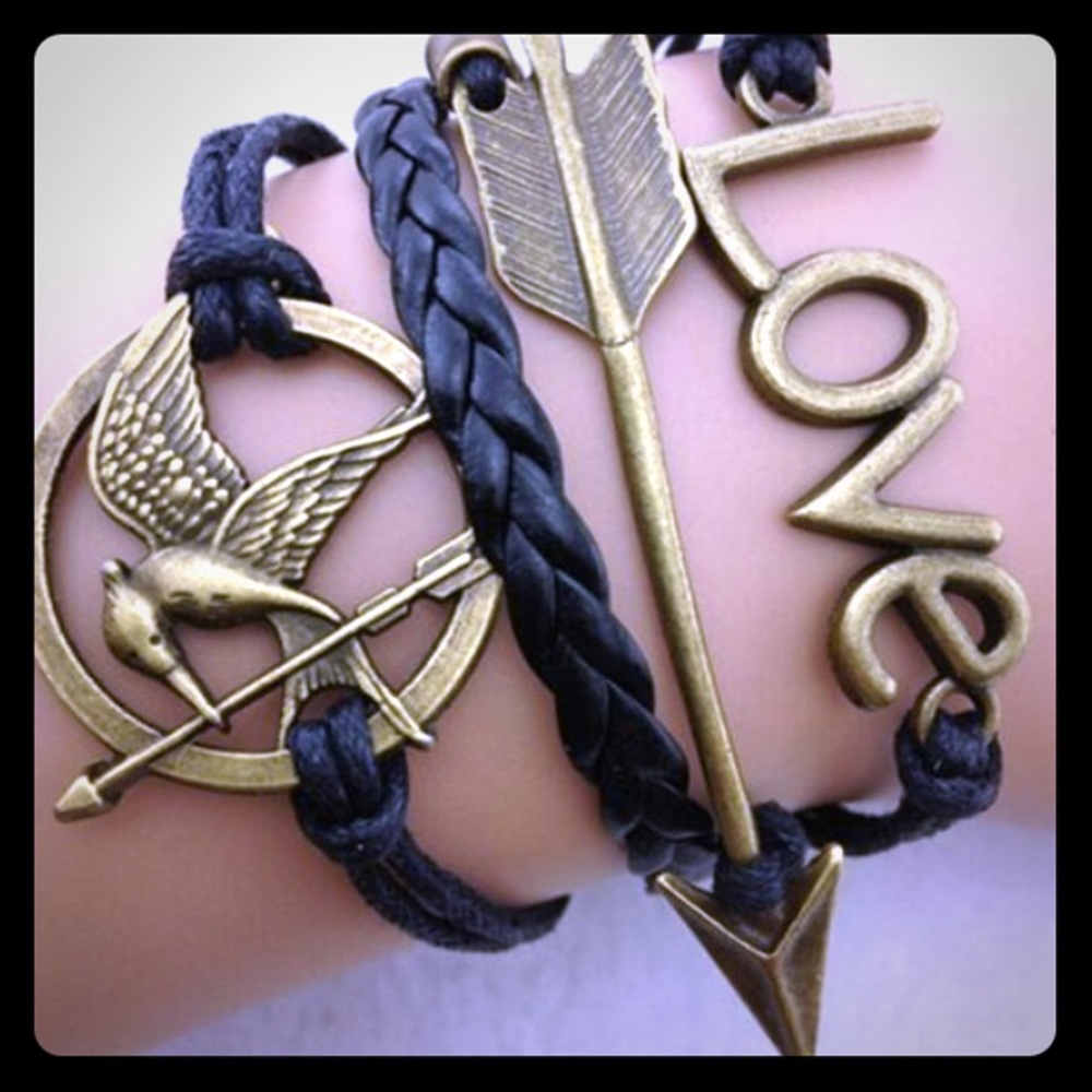 Hunger Games Multilayer Charm Bracelet